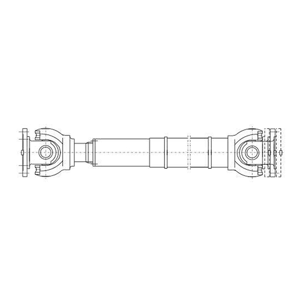 SWP F型（大伸縮長(zhǎng)型）部分軸承座十字軸式萬向聯(lián)軸器